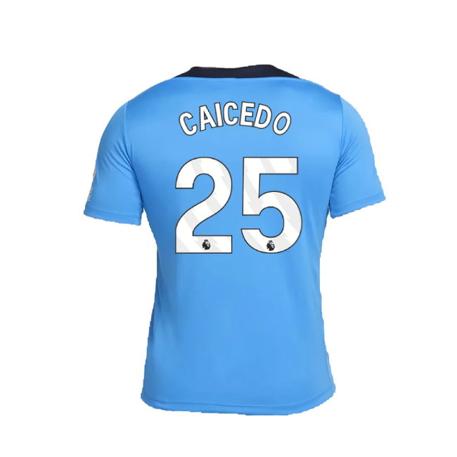 2024-2025 Chelsea Strike Dri-FIT Knit Shirt (Light Photo Blue) (Caicedo 25)-SoccerKits Hub | Buy Soccer Jerseys Online